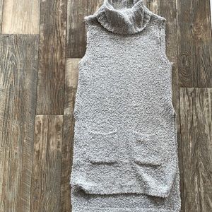 Francesca’s hi-low sleeveless sweater